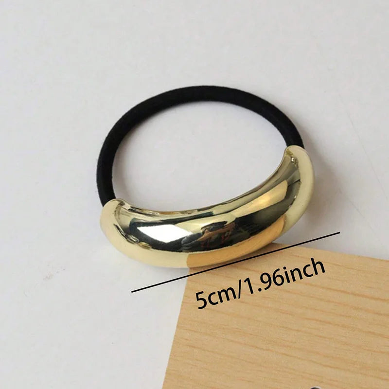 Knot of Gold Hair Tie (4 PCS)