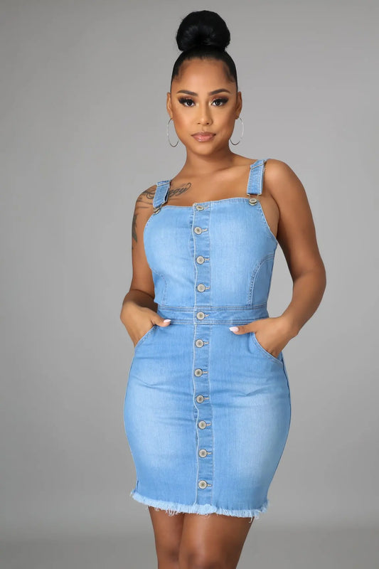 Denim Muse Dress