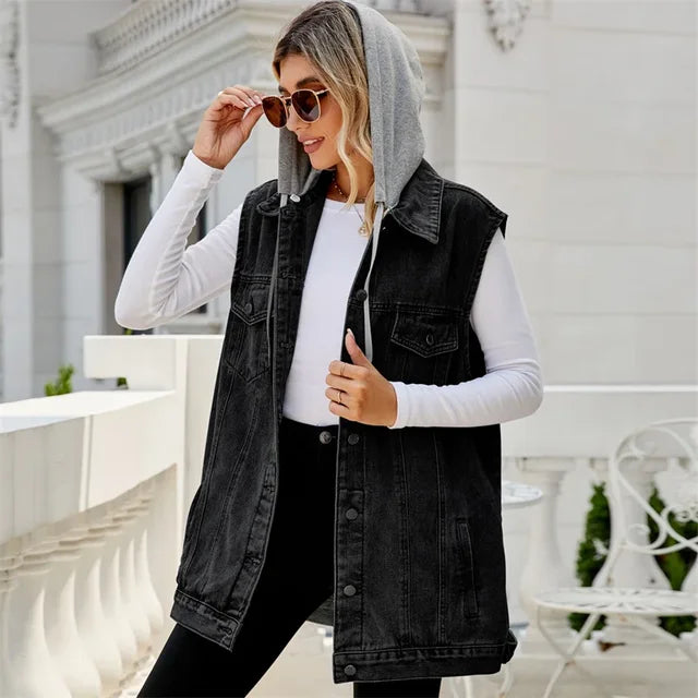 Denim Drift Vest