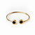 Paris Onyx Cuff Bracelet