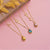 Timeless Birthstone Name Necklace