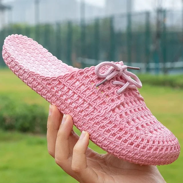 CloudMesh Woven Slip-Ons