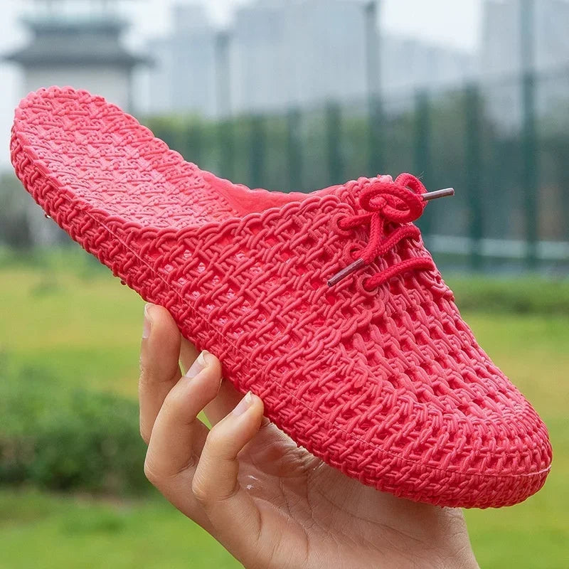 CloudMesh Woven Slip-Ons